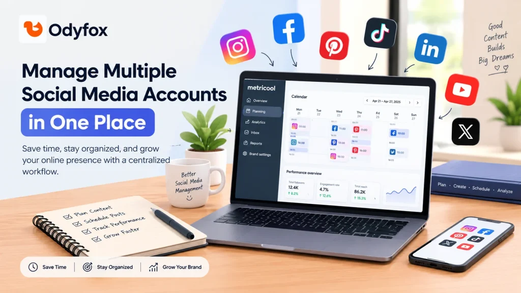 How to Manage Multiple Social Media Accounts in One Place